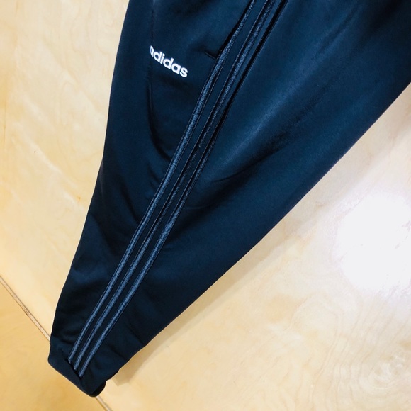 NWT Women’s Adidas Black, 3 Striped Tapered Pants - Picture 3 of 6
